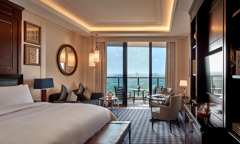 ?？谟^瀾湖麗思卡爾頓客房